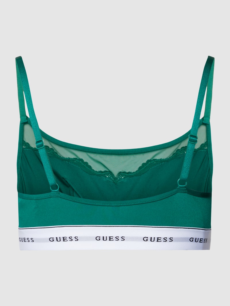 Bralette mit elastischem Bund Modell 'BELLE' in grün