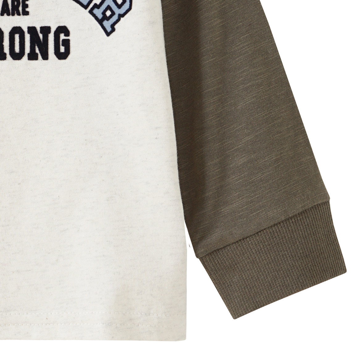 Baby Langarmshirt mit Message-Print