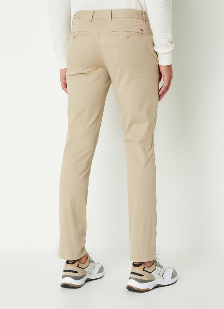 Tommy Hilfiger 1985 Bleecker pieguļošas chino bikses no organiskās kokvilnas maisījuma