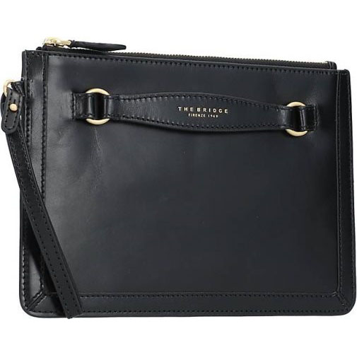The Bridge Bettina Clutch Tasche Leder 24.5 cm