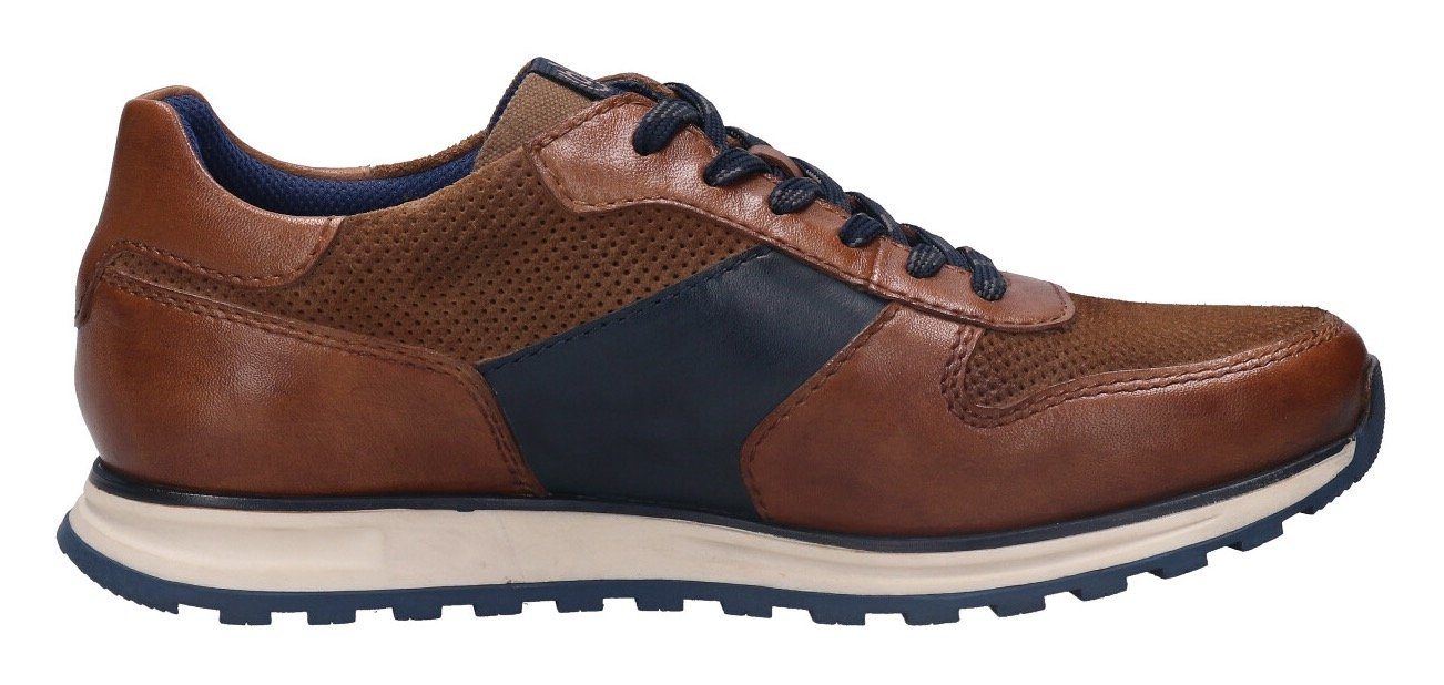 bugatti Sneaker mit Kontrastbesatz