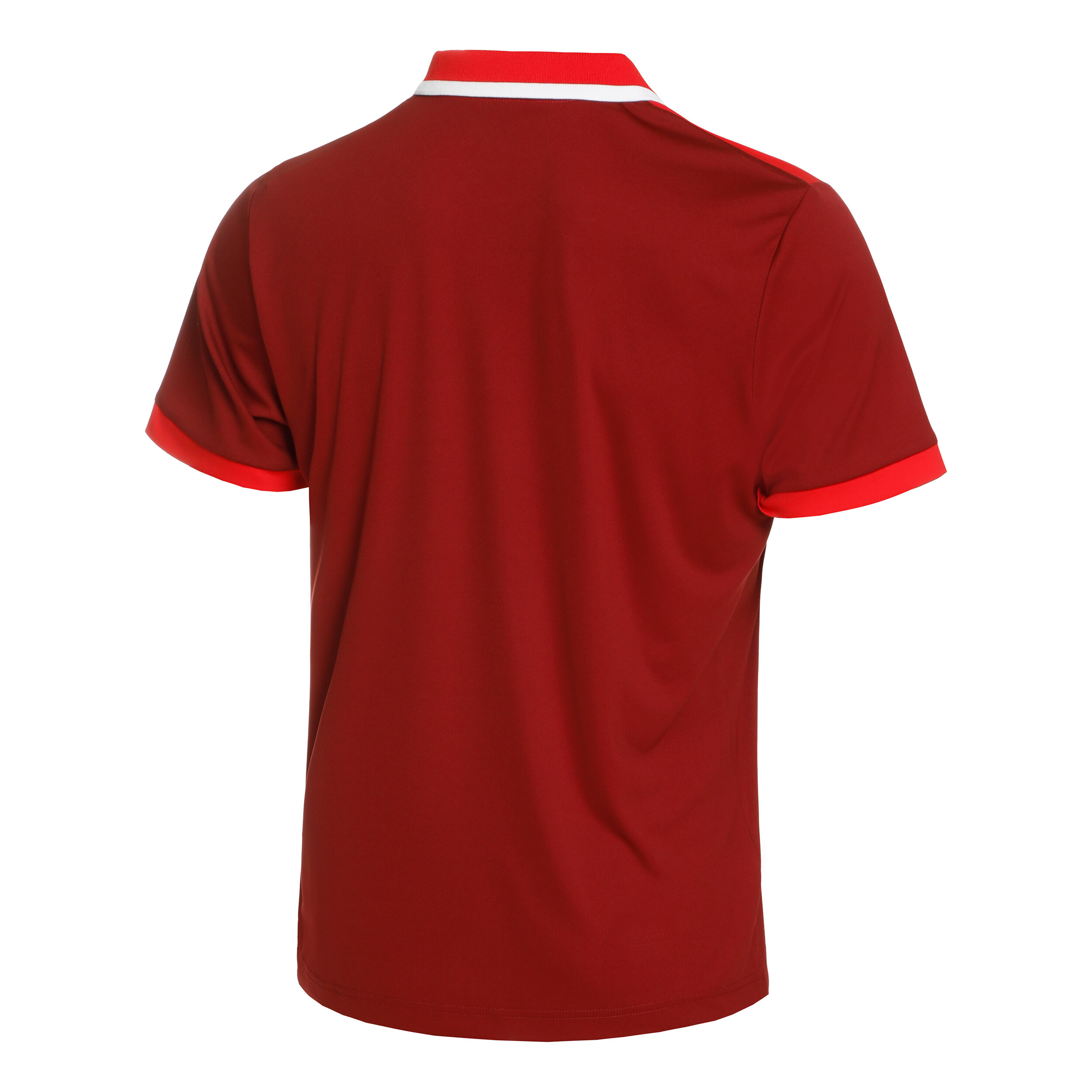 Court Polo Herren - Dunkelrot, Rot