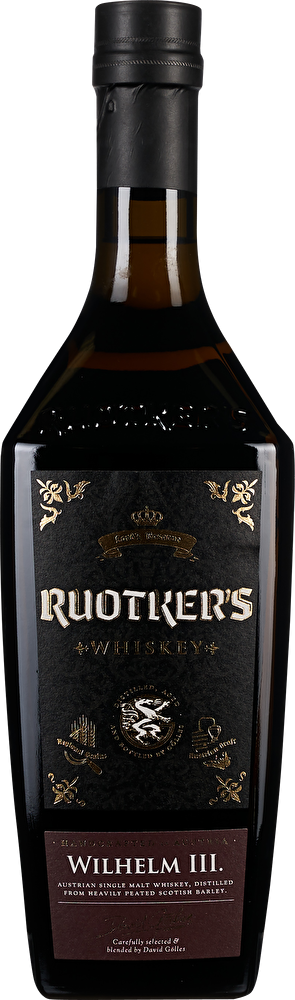 David Gölles Single Malt Whisky Ruotkers Wilhelm III. 0,7 Liter im Geschenkkarton