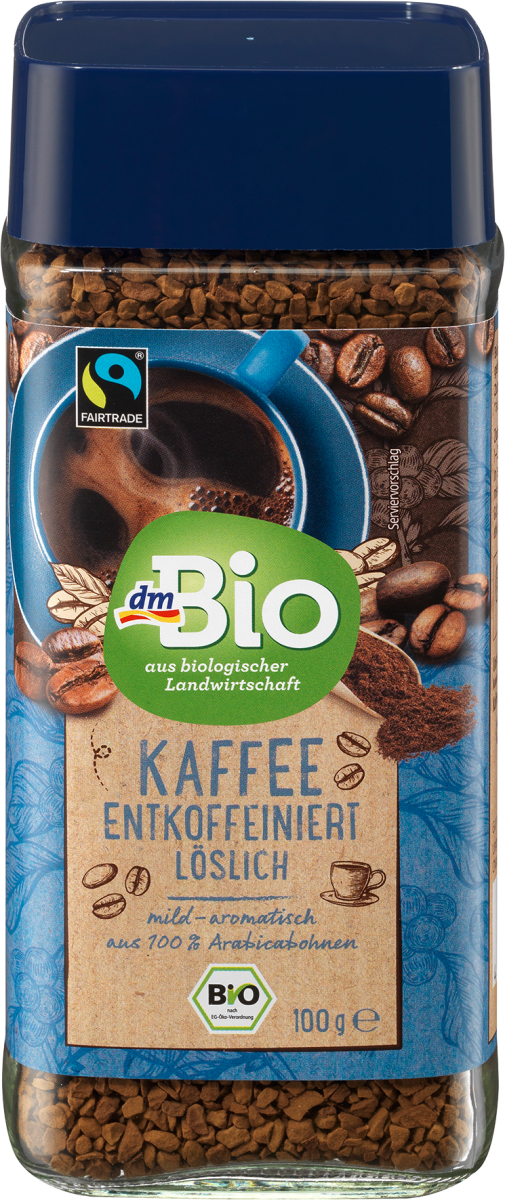 Kaffee Entkoffeiniert löslich, 100 g