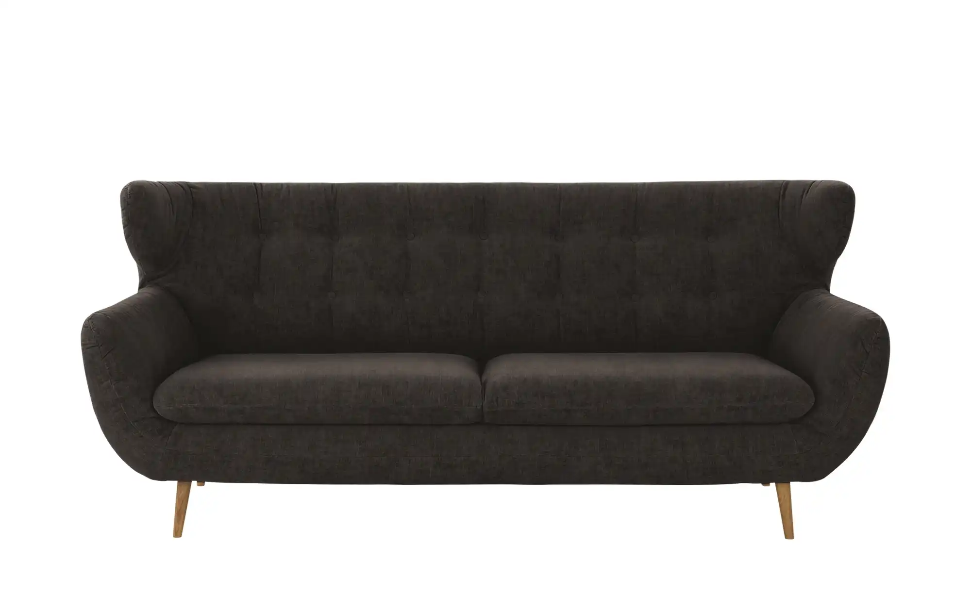 finya Sofa, 3-sitzig  aus Chenille Sortland