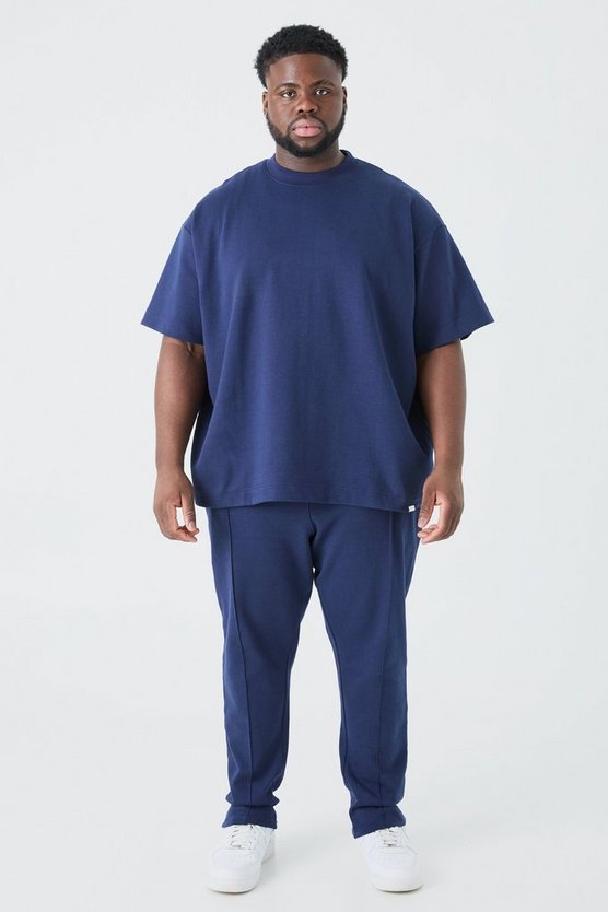 Plus Oversize T-Shirt & Jogginghose