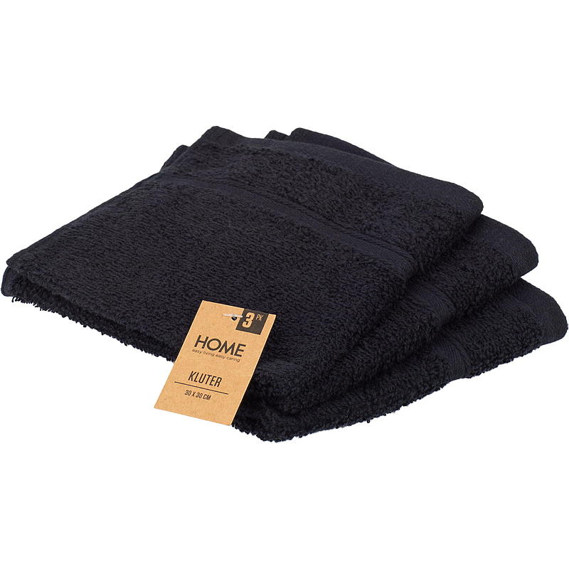Home Klut Villa 3-pk 30x30 cm mørk beige