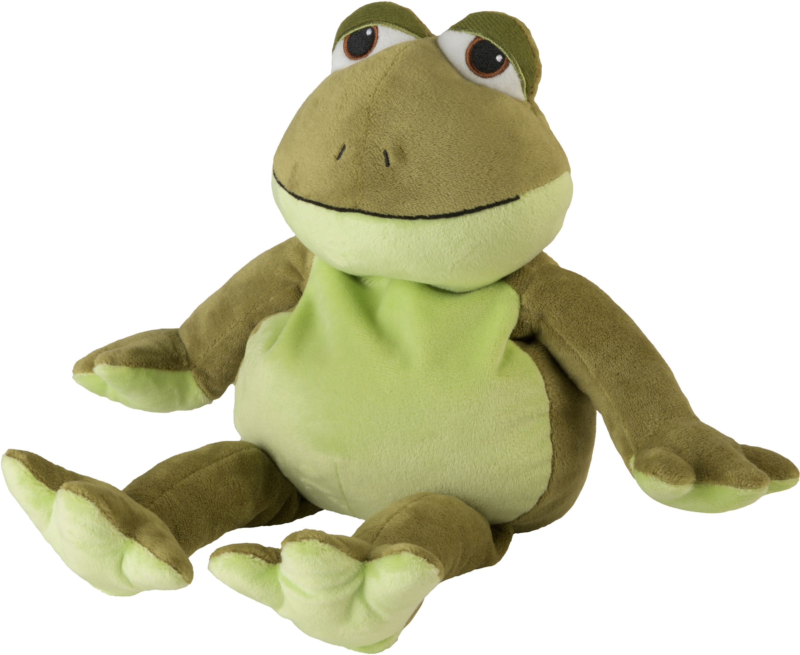 Warmies® Wärmekissen Frosch II, für die Mikrowelle und den Backofen