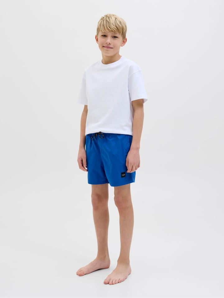 JACK & JONES Junior Badeshorts JPSTMAUI JJSWIM DB WB AKM JNR in turkish sea günstig kaufen