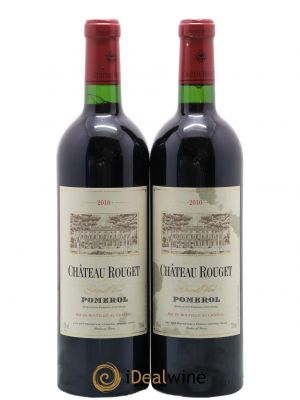 Château Rouget  2010 - Lot de 2 Bouteilles