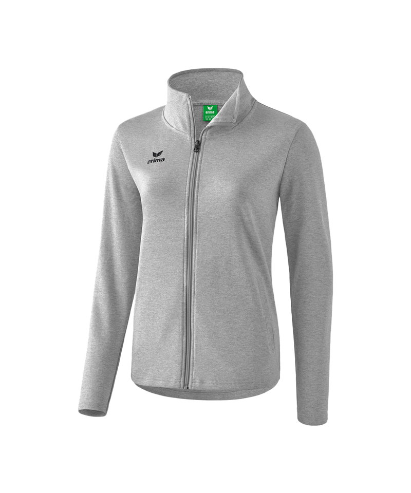 Erima Casual Basics Sweatjacke Damen Grau