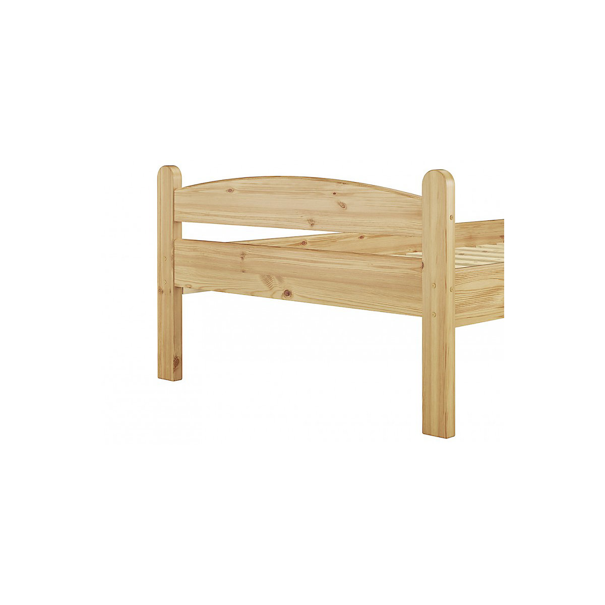 Einzelbett Massivholz Kiefer 80x200 mit Rost und Matratze