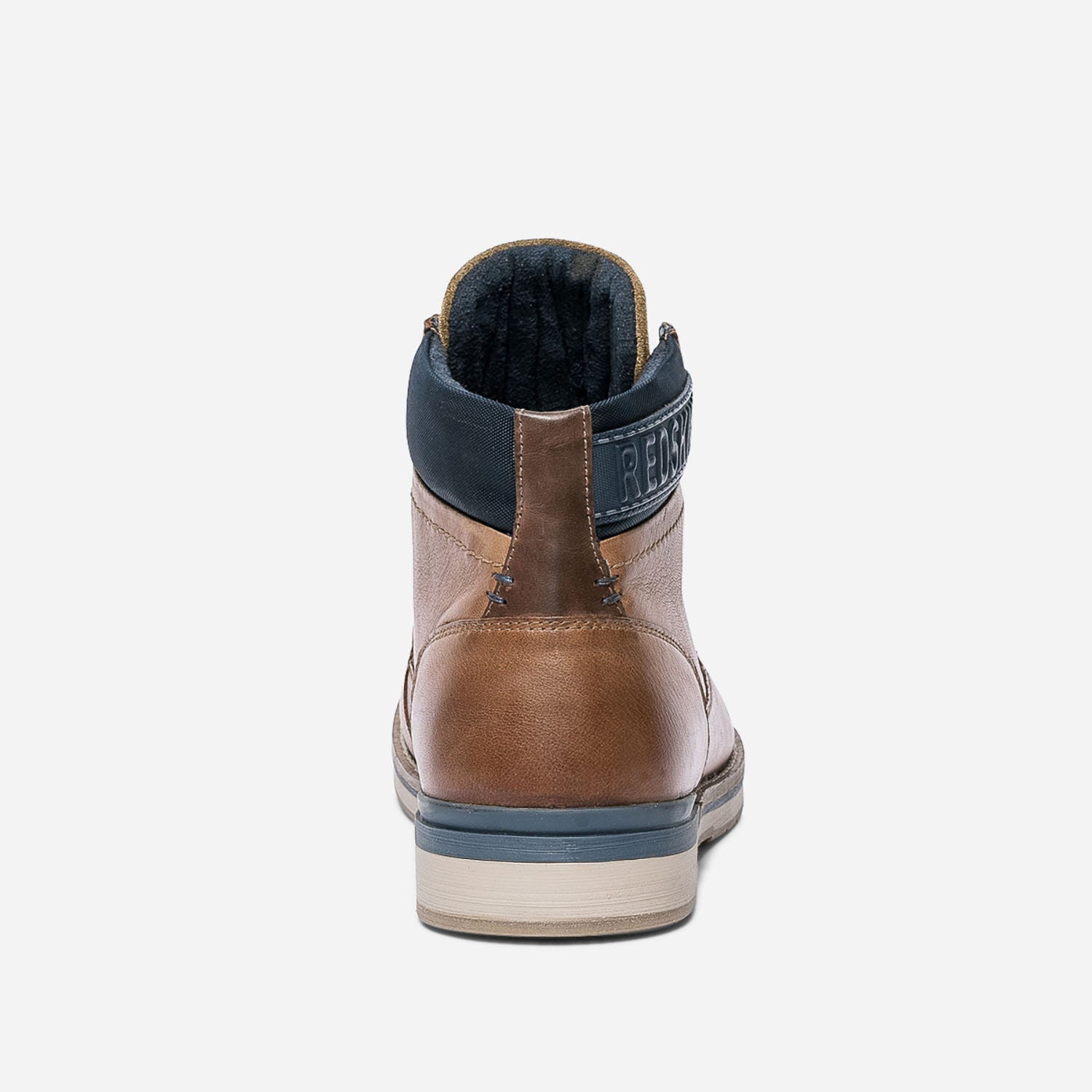 Boots à lacet REDSKINS cognac en cuir