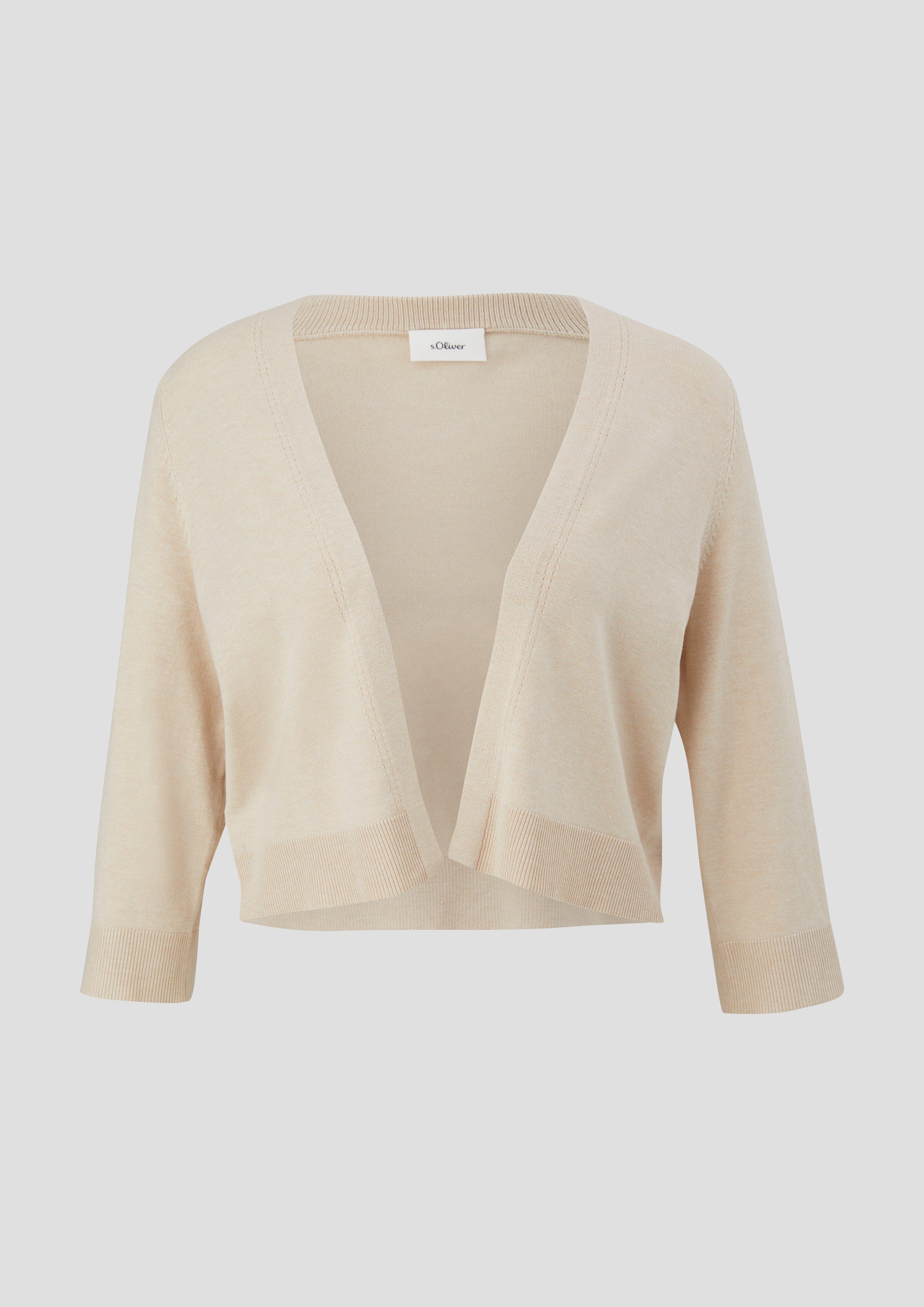 Strickjacke mit 3/4-Ärmel  2145595-81W0
