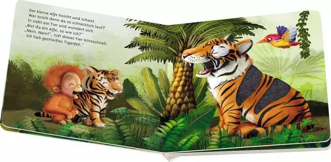 Mein erstes Vorlese-Fühlbuch: Bist du ein Affe?