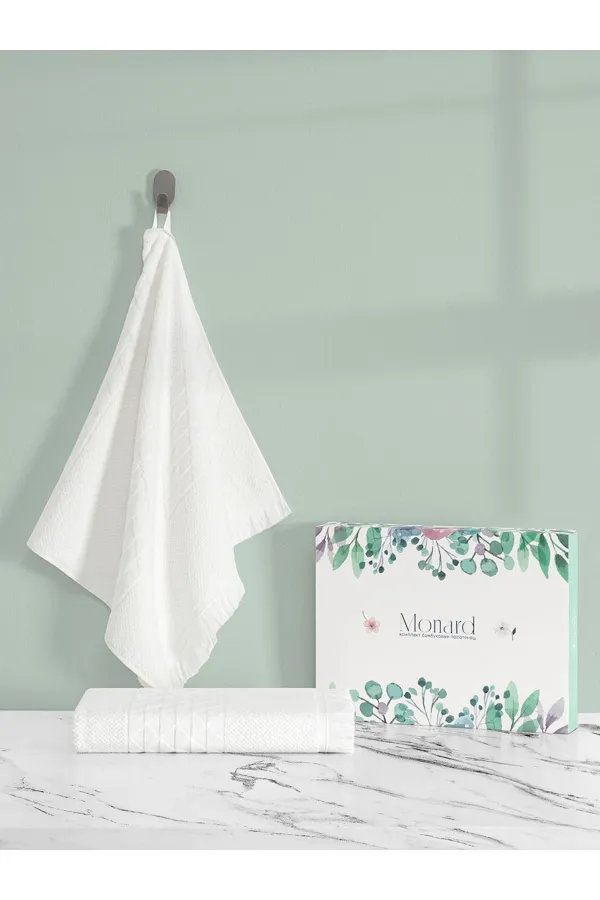 Karna Home  Monard Bambushandtuch-Set, 2 Stück