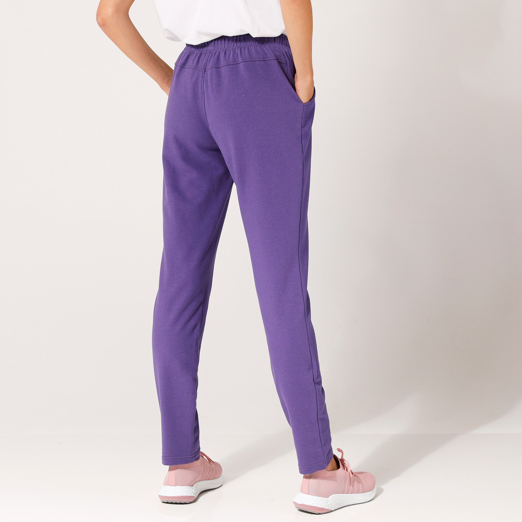 Joggpant élastiqué en molleton