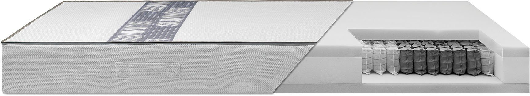 Taschenfederkernmatratze Smartsleep 6000, Breckle Northeim, 23 cm hoch, Matratze in 90x200 cm und weiteren Größen, Federkernmatratze