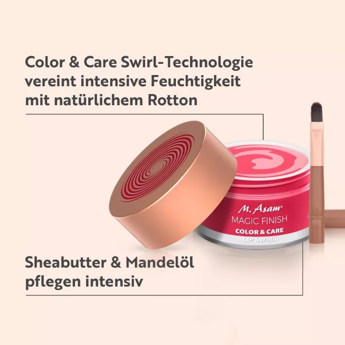 MAGIC FINISH Color & Care Lip Swirl & Mini Lip Brush Set