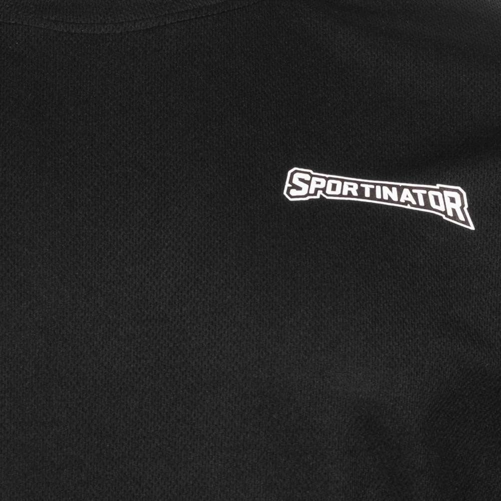SPORTINATOR Essentials Herren Training Shirt schwarz