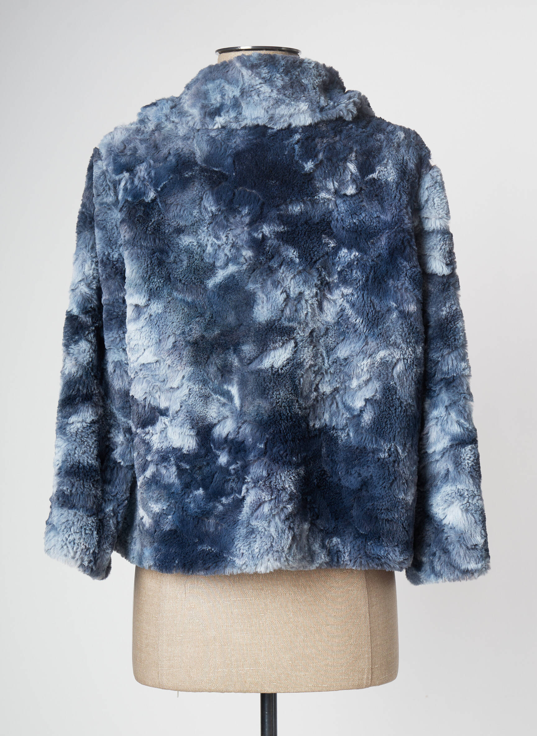 Meri Esca Manteaux Courts Femme couleur bleu