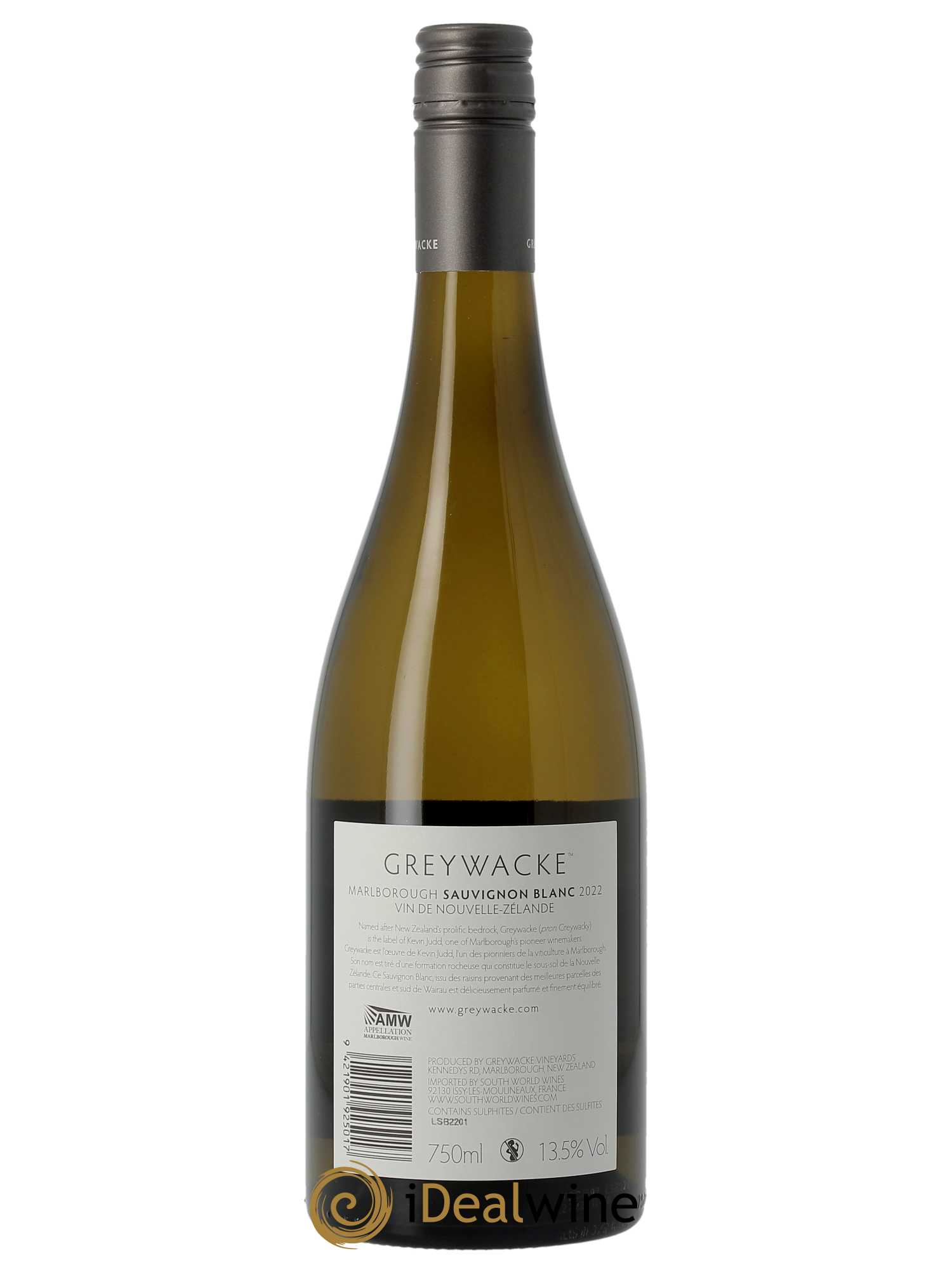 Marlborough Greywacke Sauvignon  2022 - Lot de 1 Bouteille