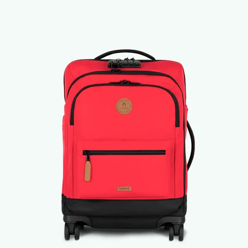 Cebu Small Pink 4-Wheel Soft Suitcase