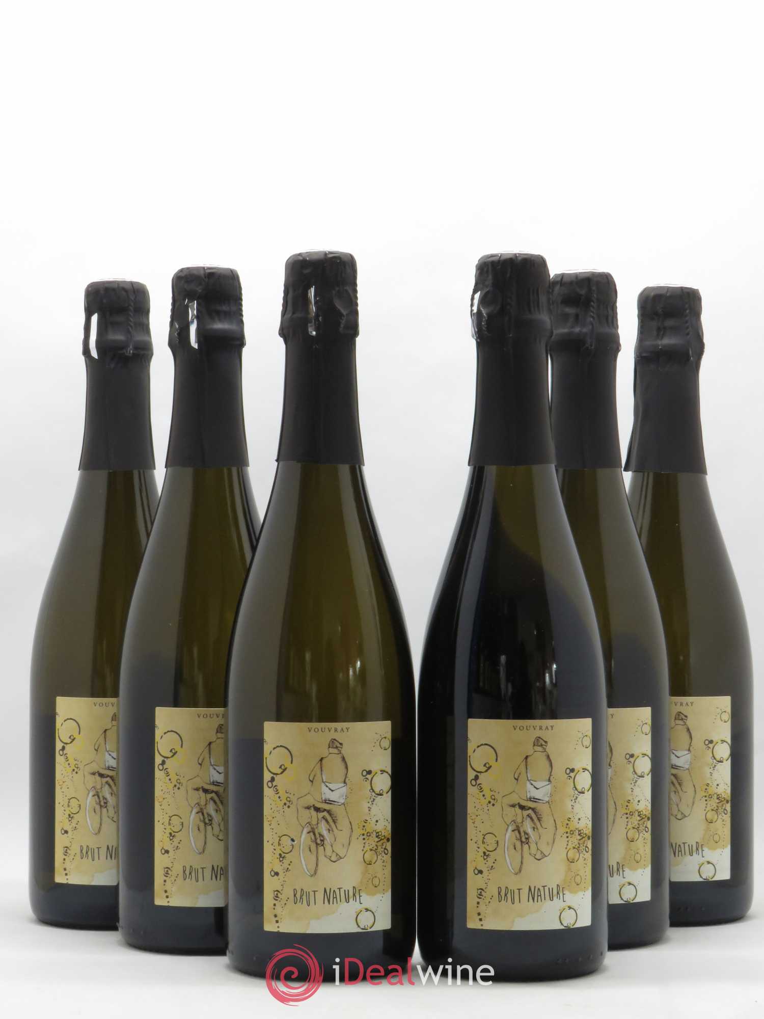Vouvray Brut Nature Le Facteur à Vélo M Cosme  - Lot de 6 Bouteilles