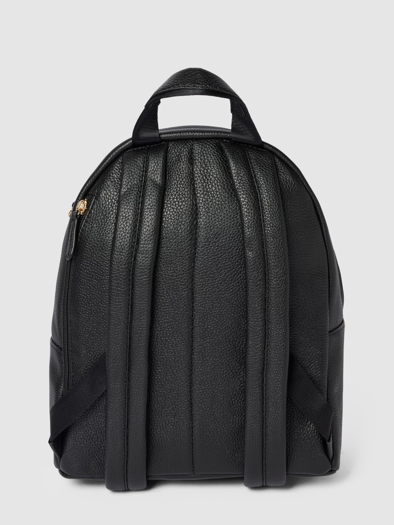 Rucksack mit Label-Applikation Modell 'SLATER' in schwarz