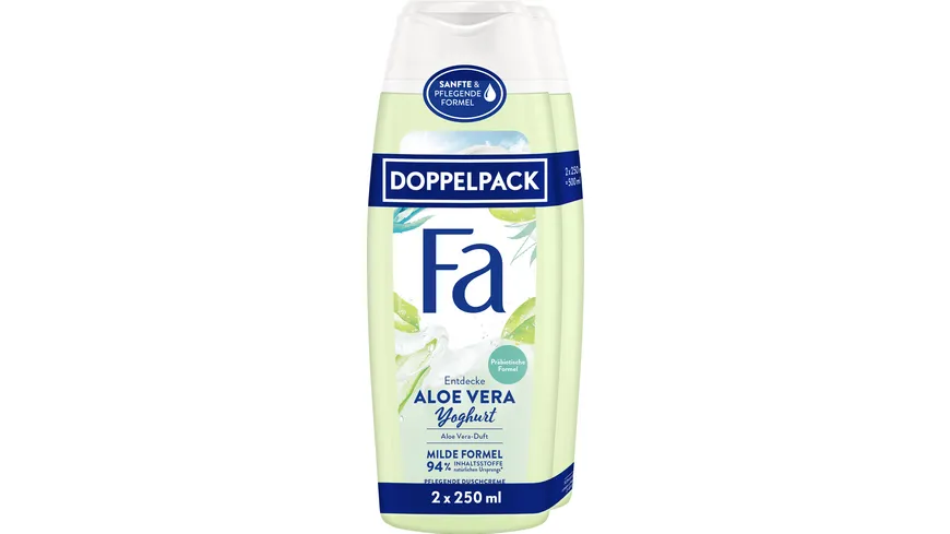 Fa Doppelback Aloe Vera Yoghurt Duschcreme 500 ml