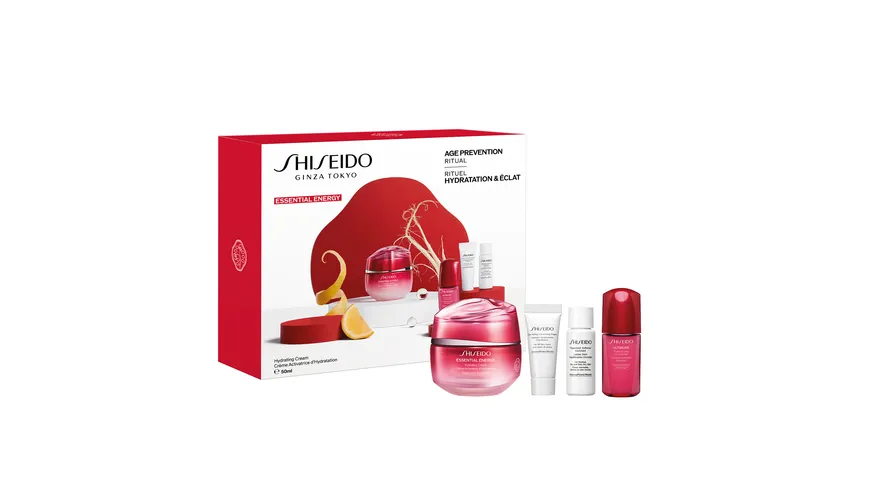 SHISEIDO ESSENTIAL ENERGY Hydrating Cream Value Set Geschenkpackung