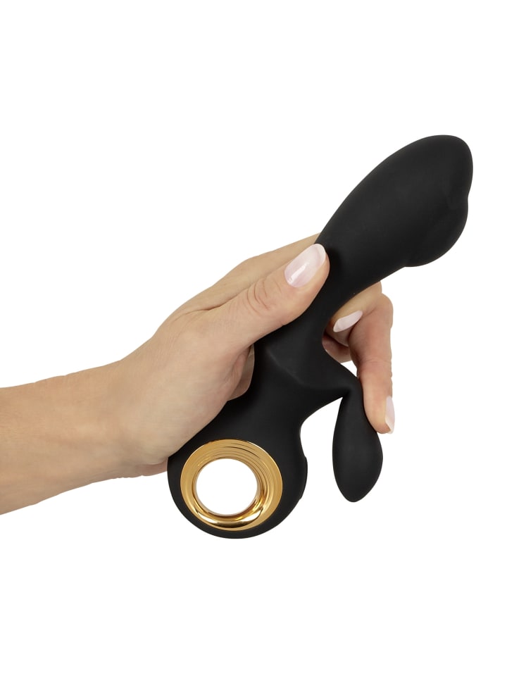 You2Toys Rabbitvibrator Inflatable Rabbit Vibrator in schwarz günstig kaufen 18 cm