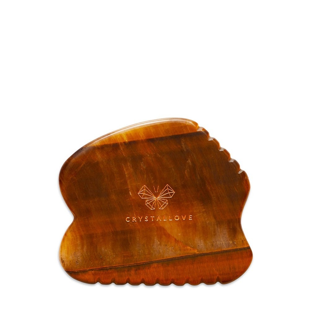 Crystallove Tiger Eye Gua Sha Contour