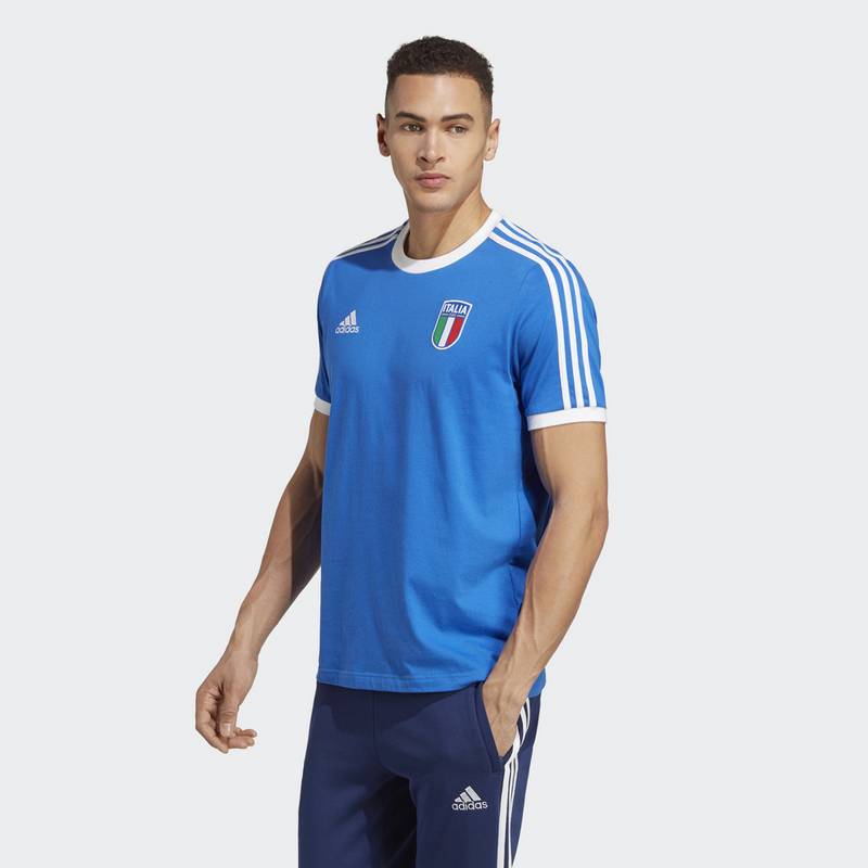 adidas Italien 3-Streifen T-Shirt T-Shirt Herren