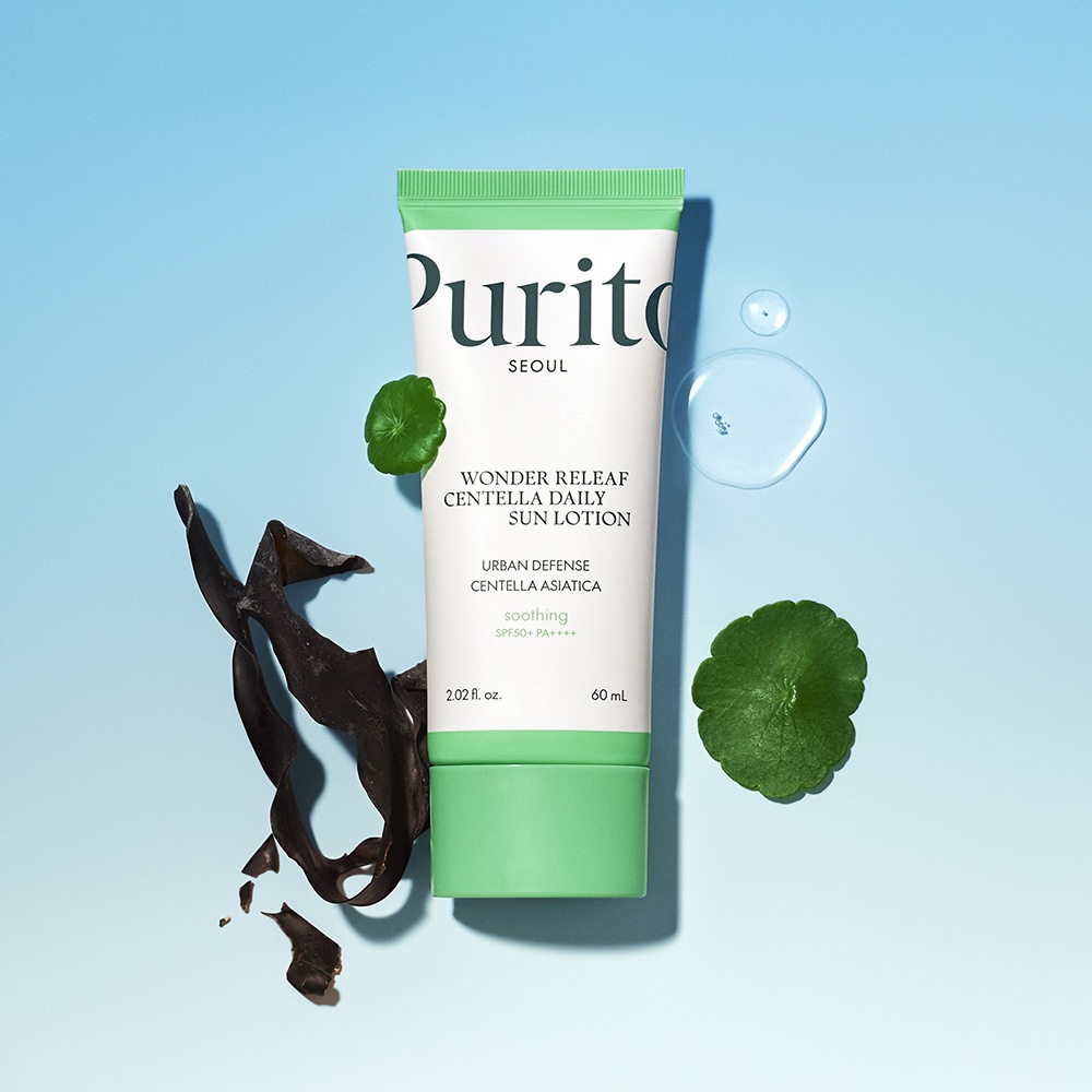 PURITO Wonder Releaf Centella Codzienny balsam do opalania SPF50+ PA++++