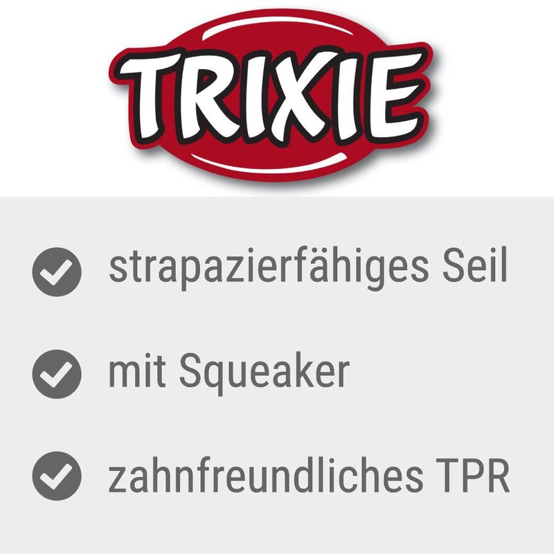 Trixie Hundespielzeug Karotte am Seil zu TOP-Preisen | bitiba.de