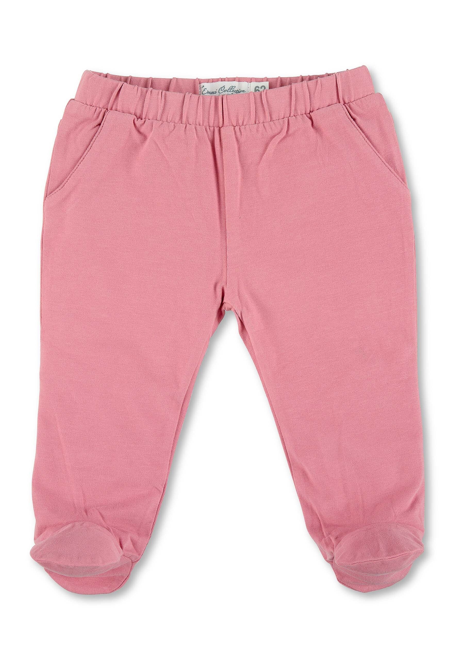 GOTS Set Langarm-Shirt u. Hose Esel Emmi Girl,Rosa