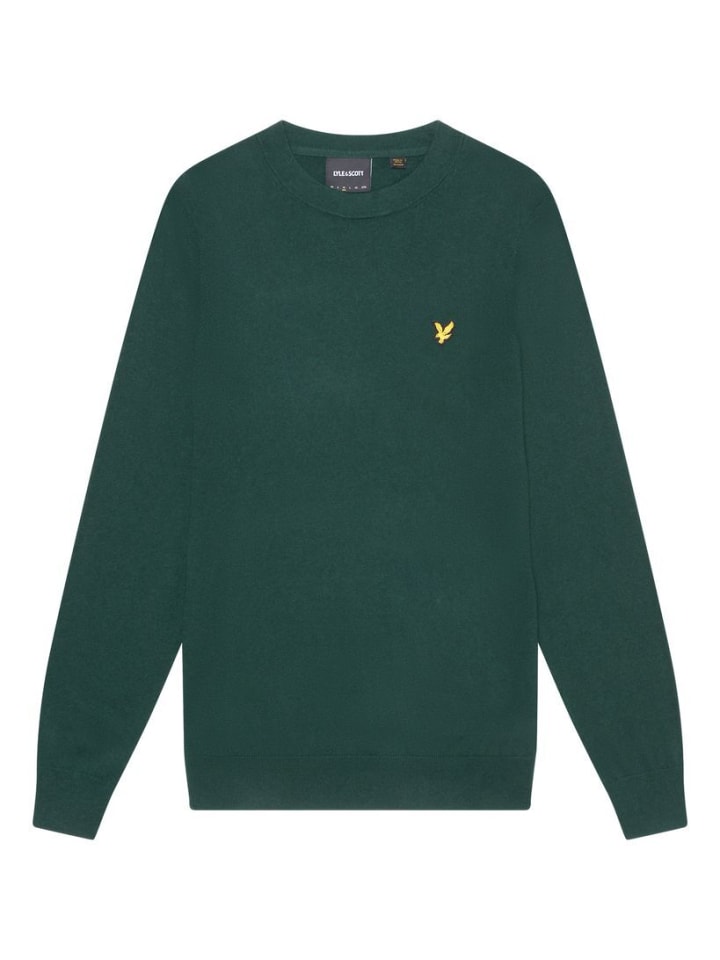 Lyle & Scott Strickpullover in Grün günstig kaufen S