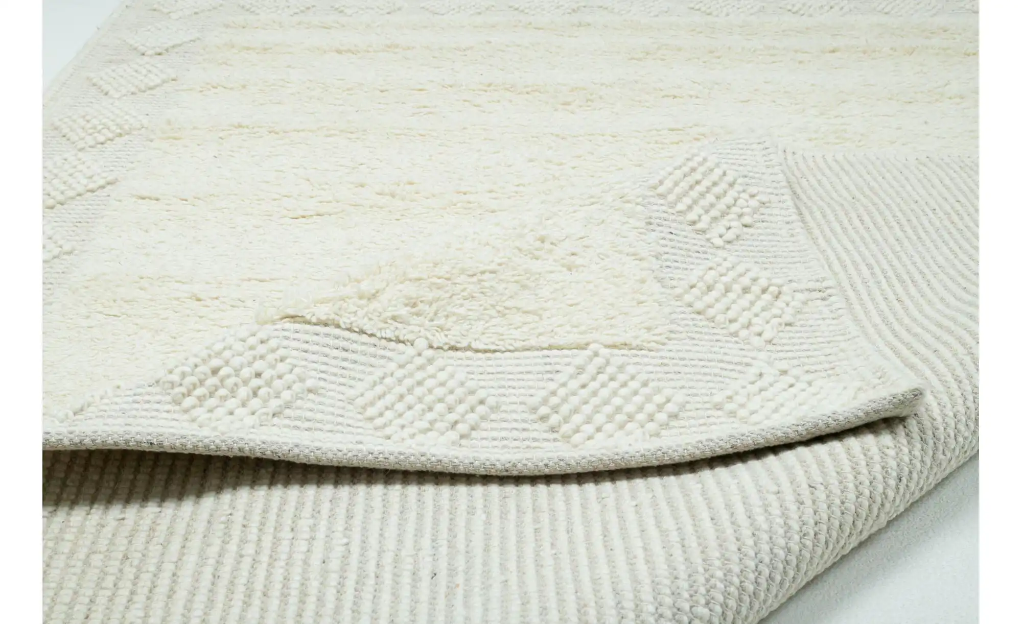THEKO Boho Wollteppich