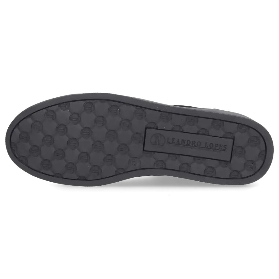 Leandro Lopes - Sneaker low FAISCA Veloursleder - schwarz