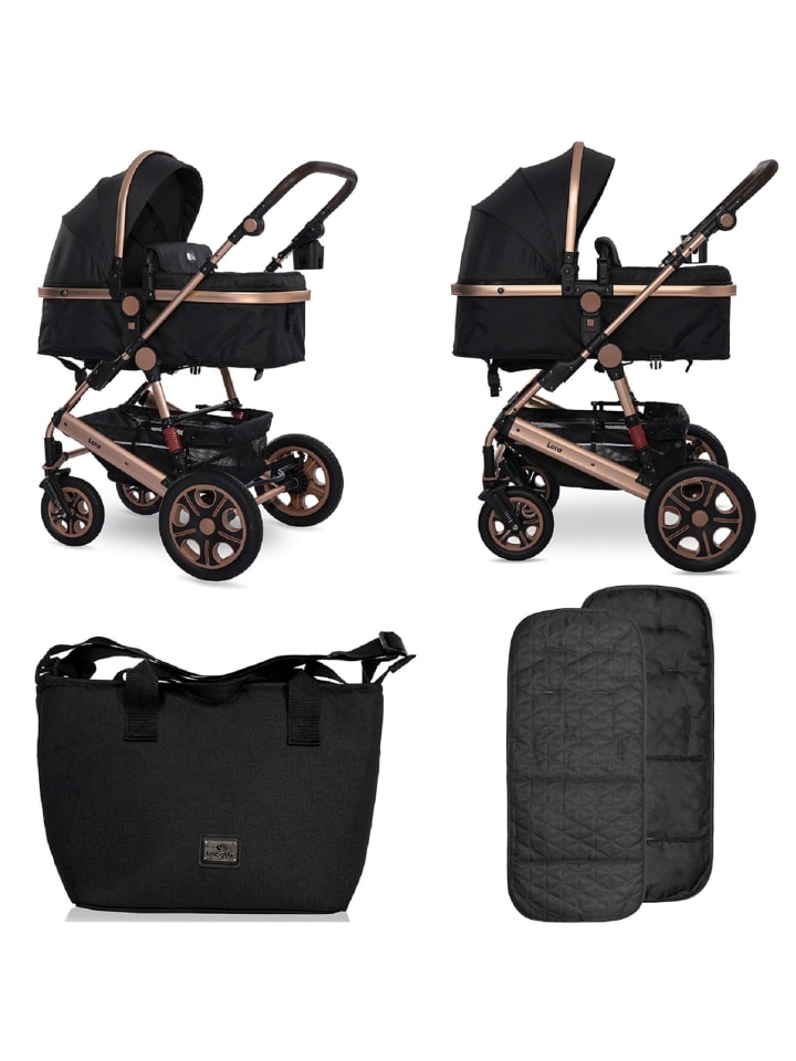 Lorelli Kinderwagen Lora in schwarz günstig kaufen onesize