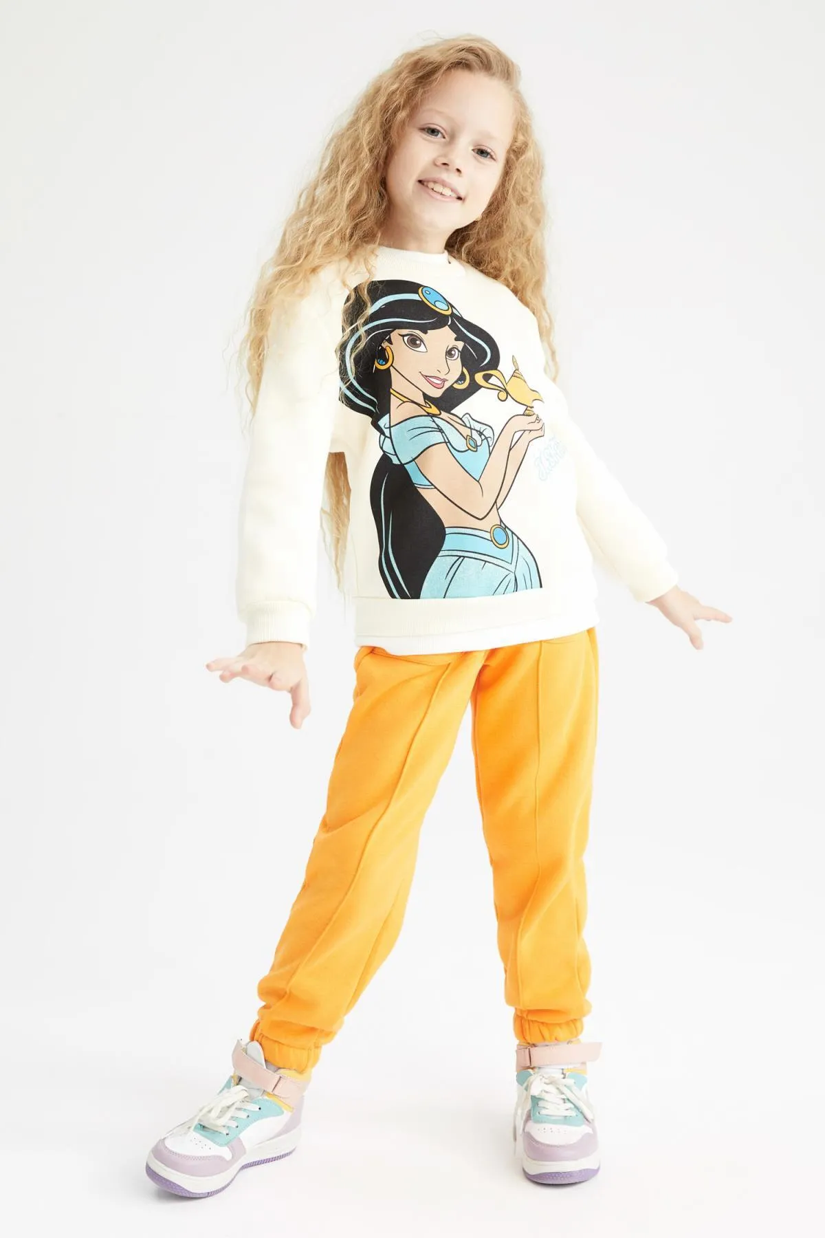 DeFacto  Disney-Prinzessinnen-Sweatshirt für Mädchen