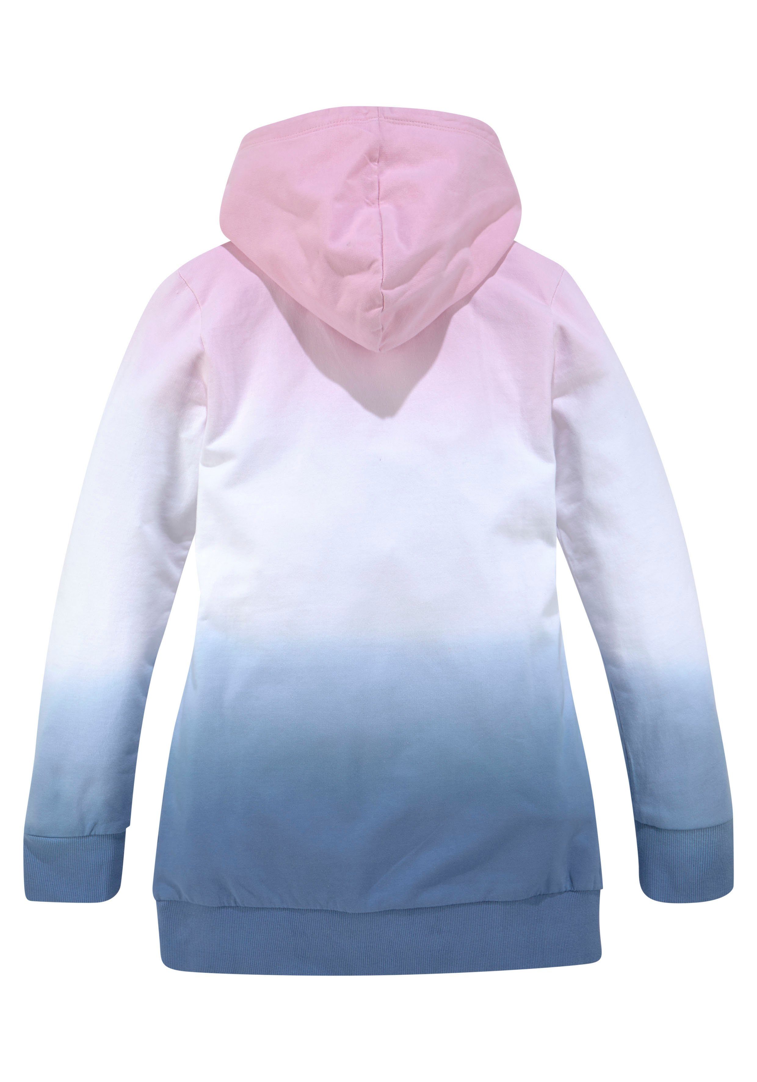 KangaROOS Kapuzensweatshirt im modischen Farbverlauf