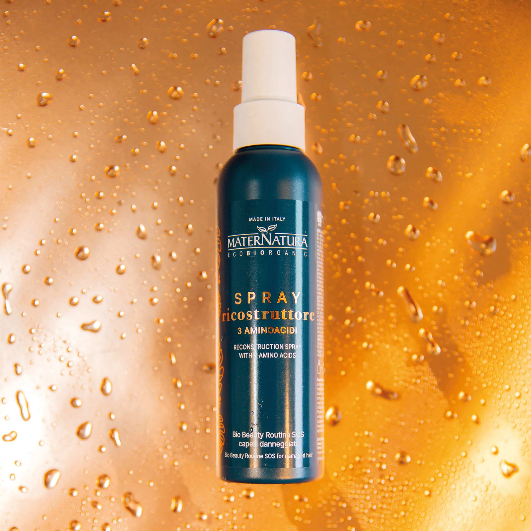 Spray de peinado y acabado para cabello dañado - Spray protector del calor, reestructurante y reconstructivo