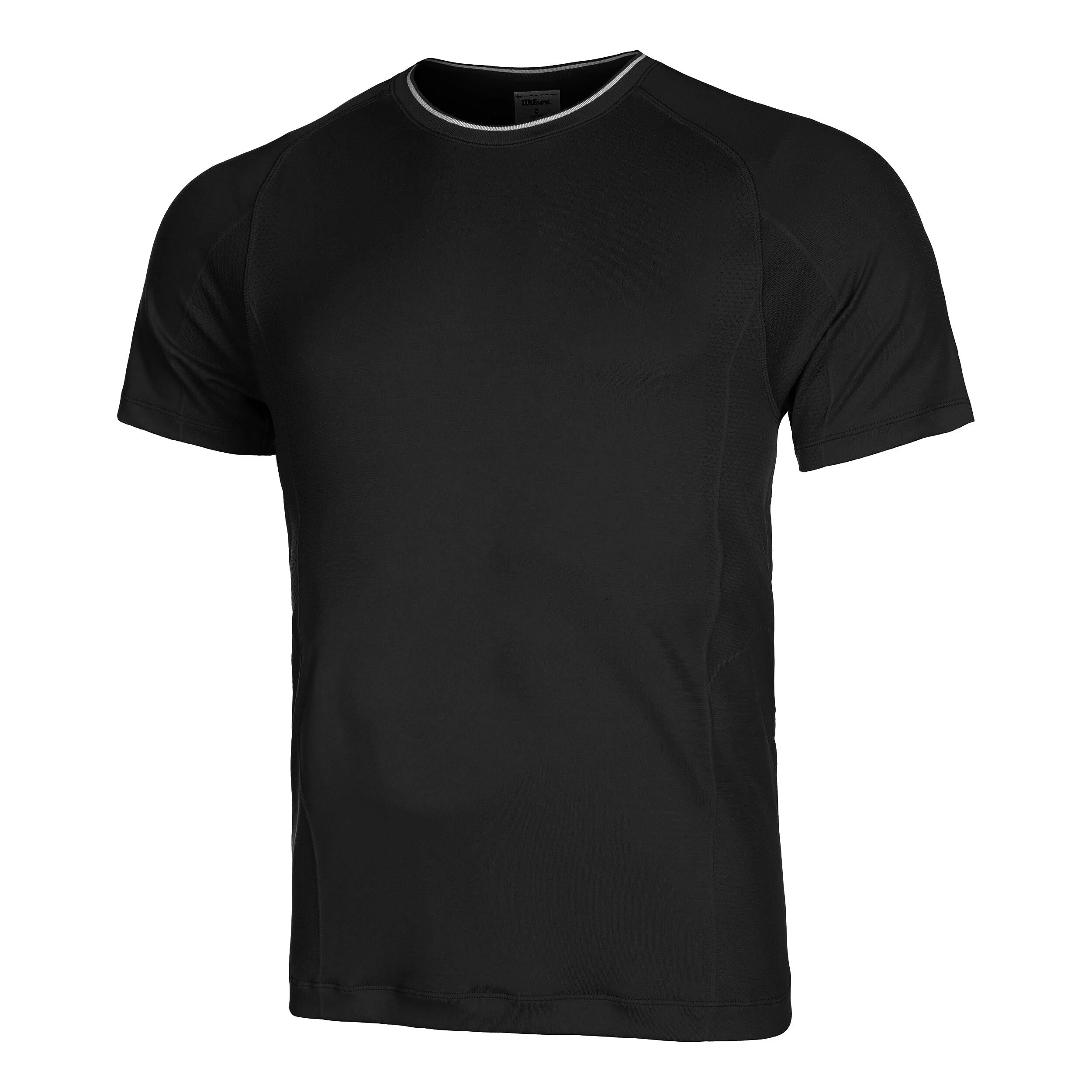 Team Players Seamless Crew T-Shirt Herren - Schwarz