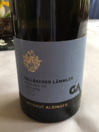 AldingerFellbacher Lämmler Riesling GG Trocken 2021