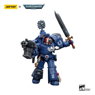 Warhammer 40k Actionfigur 1/18 Ultramarines Terminators Sergeant Terconon 12 cm