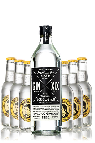 Gin XIX & Tonic Paket Geile Weine Weinpaket