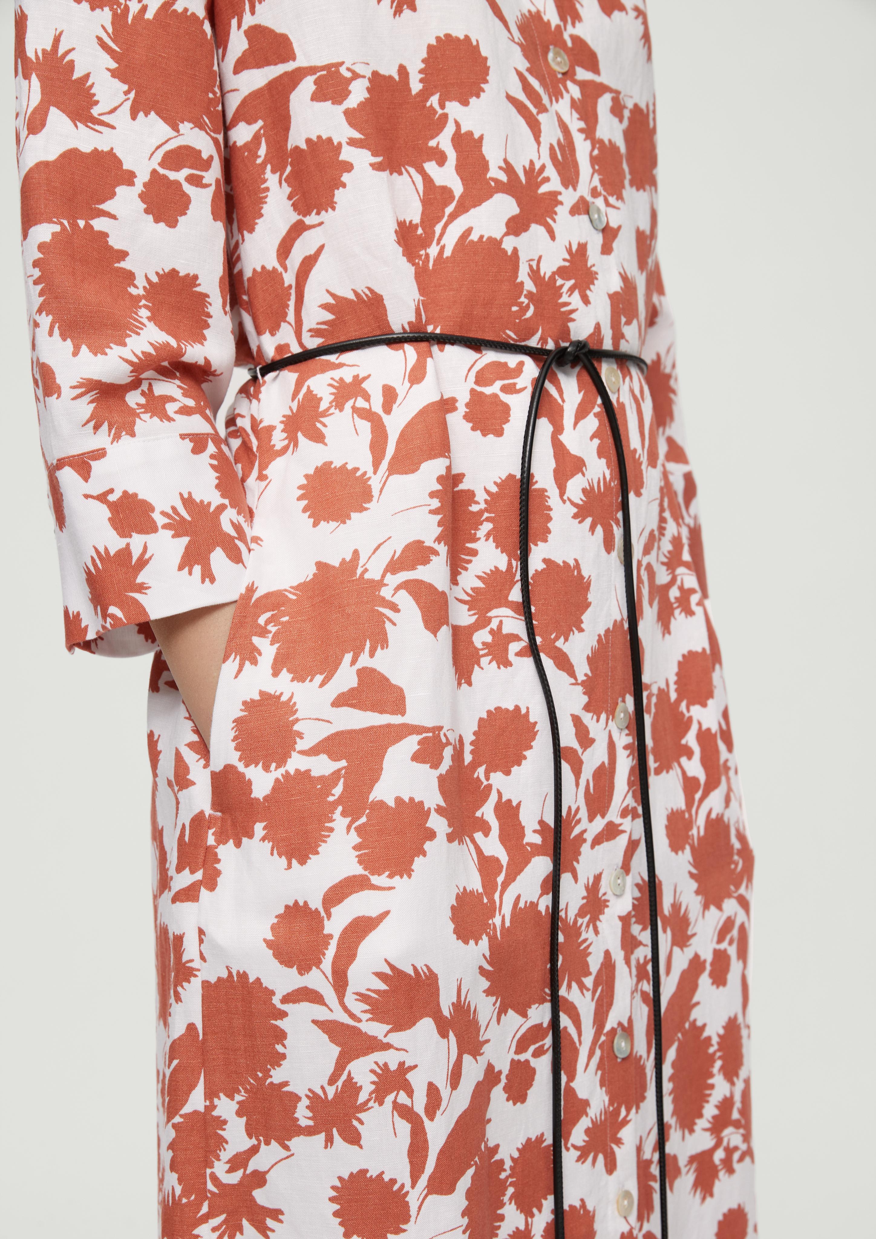 Kleid aus Leinenmix  2132298-28A2