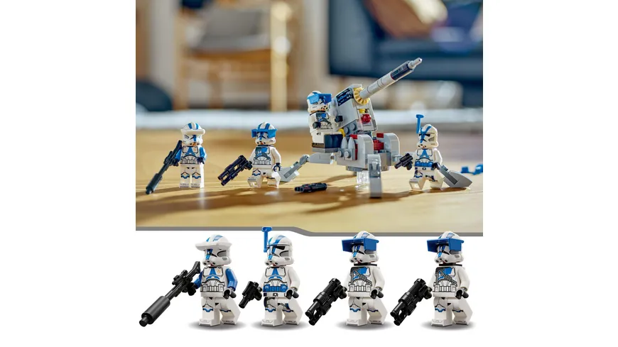 LEGO Star Wars 75345 501st Clone Troopers Battle Pack Set mit Figuren